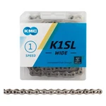 Chain Kmc K1SL Wide 1/2X1/8 Silver. Fixed Price $29.99.