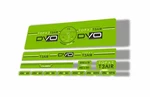 Dvo 2016 Topaz T3 Air Rear Shock Suspension Sticker Factory Decal Adhesive Green. Fixed Price $19.99.