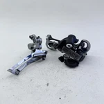 Suntour Xce Accushift 4050 Rear Derailleur Lot Shimano FD-2300 31.8 Clamp A30. Fixed Price $17.99.