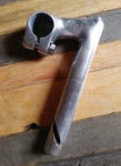 Sr Forged AX-60 22.2 Quill Stem 25.4 Clamp Ext. Alloy Vintage Japan Silver. Fixed Price $28.00.