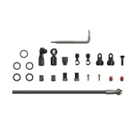 Disc Brake Sheath Kit Red / RIVAL22 FORCE1 CX1 APEX1HRD S7 2031. Fixed Price $50.57.