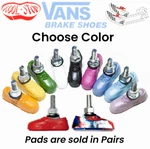 Kool Stop Vans Shoe Pads Bmx Bike Brakes Threaded Post Pick Your Color. Fixed Price $9.42.