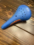Beautiful Old School Bmx 1981 Blue Elina Lightning Bolt Survivor Pdnp Guts 7387. Fixed Price $599.99.