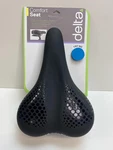New Delta Bicycle Comfort Seat Saddle 170MM Wide Memory Foam Black SS1000. Fixed Price $17.99.