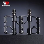 West Biking 3 Sealed Bearings Carbon Fiber Axle Sleeve Bike Bicycle Pedals 9/16". Fixed Price $26.99.