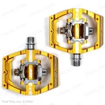 Ht Components X2 Gold Clipless Bicycle Platform Crmo Pedals Dh Race. Fixed Price $109.95.