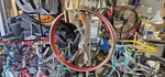 Mavic Cxp 33 Red Silver Aluminum Road Bike Rim 622X15 Bicycle Wheel Replacement. Fixed Price $100.00.