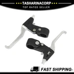 Universal 2PCS 22MM 0.87" Handle Brake Lever For Bike Bicycle Black Silver. Fixed Price $8.74.