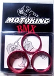 Motoking Bmx Race Spacer 6PK 1"1/8 Red Fits,speedline,answer,box,insight Forks. Fixed Price $19.00.