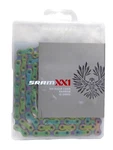 Sram Pc XX1 Eagle Hollow Pin Chain Speed 126 Links Rainbow. Fixed Price $88.95.