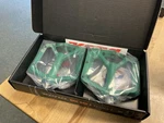 Kona Wah Composite Large Pedals. Green. New In Box. Mt Bike. Fixed Price $50.00.