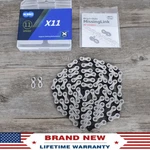 Kmc X11 11-SPEED 118L Bike Chain Gray Stretch-proof Fits Campy Sram Shimano. Fixed Price $19.45.