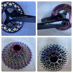 Shimano Ultegra Crank Arm + 52/36 Absolute Black Chainring 11-32 Cassette 12S. Fixed Price $545.00.