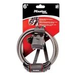 Master 3/8" W X 6' Vinyl Covered Steel Key Locking Cable *distressed Pkg. Fixed Price $19.99.