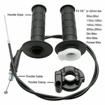 Minireen Bike Twist Throttle 67" Accelerator Handle Grips Cable Set For 7/8". Fixed Price $53.00.