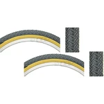 Pack Of Kenda Street K55 Tire 20 X 1.75 Clincher Wire Black/tan 22TPI. Fixed Price $41.44.