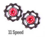 Carbon Fiber Jockey Wheels With Ceramic Bearings For Shimano & Sram 6.5G 11SPEED. Fixed Price $69.99.