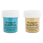 Wheelsmith Building Spoke Prep Dual Pack Two 15ML Bottles, Orange & Blue. Fixed Price $37.95.
