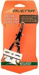 Avenir 2X Fixie Steel Toe Clips Md Bike Pedals Strapless Double Silver New. Fixed Price $9.97.