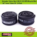 Kenda Schrader Valve 26X1.90/2.125 Mtb Bicycle Bike 26" Inner Tubes Sv 2-PACK. Fixed Price $15.90.