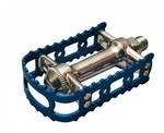 Mks BM-7 Alloy Anodized Mtb Bmx Old School Flat Bike 9/16" Pedal Blue. Fixed Price $33.59.