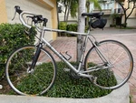 Trek 1000C Silver Comfort Road Bike Sale Excellent Condition, Size Xl. Fixed Price $299.00.