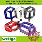 Wellgo MG-3 Fixed Pin 9/16'' Bike Pedals Mtb Bmx Dh Platform Du Bearing. Fixed Price $26.90.