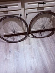 700C Mavic Open Pro Sup Maxtal 6000 Shimano Dura-ace 7700 Hubs, 9 Sp Wheelset. Fixed Price $190.00.
