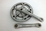 Vtg Sugino At Triple Crankset 170MM 50 45 28T 110/74 Bcd Bolt Square Taper. Fixed Price $99.00.