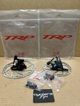 Trp Spyre Front + Rear Flat Mount Mechanical Disc Brake Caliper W/ Adapters. Fixed Price $179.99.