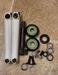 Newschool Gt 170MM 4130 Power Series Crank White W/ Bb Dyno Performer Bmx. Fixed Price $115.00.