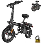 Ebkarocy 14" Folding Electric Bicycle 400W 48V Battery Ebike 25MPH E-bike New. Fixed Price $649.99.
