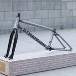 Stranger Bmx Ballast Evo Bicycle Frame + Fork Raw/black. Fixed Price $599.99.