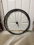 Easton EC90 Slx Carbon Tubular Qr 700C Front Wheel. Fixed Price $60.00.