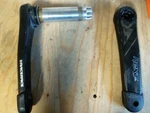 175MM Raceface Next Sl Carbon Arms With 30MM Spindle Cinch Dm Crankset. Fixed Price $55.00.