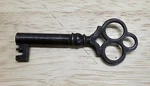 19TH Box Mantel Clock Winding Key Crown Bow 2 " Solid Stem Hollow End (bd). Fixed Price $9.99.
