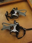 70.29 Wellgo LU-964 Mtb Alloy Pedals 9/16" , Black With Amf Clips. Fixed Price $19.00.