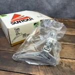 Vintage Suntour Arx Front Derailleur 28.6 Clamp Bottom Pull Nos Silver Japan. Fixed Price $56.39.