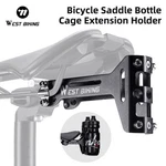 West Biking Aluminum Alloy Bicycle Dual Water Bottle Cage Rack Holder Extension. Fixed Price $19.79.