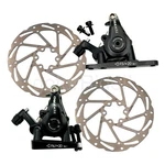 Tektro MD-C550 Flat Mount Mechanical Disc Brake Caliper Set F+r 160MM+2 Rotors. Fixed Price $99.90.