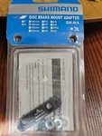 Shimano Disc Brake Mount Adapter SM-MA-R160 D/d 160MM Road Gravel Bike Cross Tt. Fixed Price $21.99.