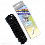 Kmc Z410 Black 1/8" Single-speed Bicycle Chain 112-LINKS Nickel-plated. Fixed Price $8.35.