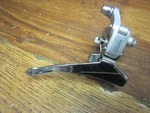 Vintage Suntour Cx 5000 28.6 Clamp-on Bottom Pull Double Front Derailleur. Fixed Price $24.99.