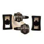 Shimano Spd Mtb Clipless Bike Pedals Pair PD-M505 With SM-PD22 Adaptors. Fixed Price $19.90.