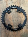 Wolf Tooth Drop Stop Chainring 40T 4-BOLT Asymmetrical 110MM Bcd Black. Fixed Price $57.99.