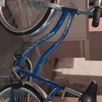 Huffy 26IN Cruiser Bike Blue/silver Bar W/ Reflectors. Fixed Price $99.00.