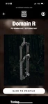 Rockshox Domain B1 29" 170MM 15X110MM Boost 44MM Offset Debonair. Fixed Price $400.00.