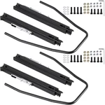 Seat Track Set Of 2 With Mounting Pack Sliders, Black. Fixed Price $85.35.
