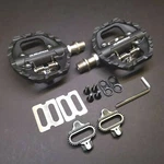 Promend PD-F91 Mtb/road Bike Clipless Pedals Platform Spd Compatible W Cleats. Fixed Price $28.90.