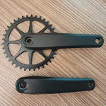 Samox AC-40 38T Single Ring Speed Crankset 175MM Arms Black Color. Fixed Price $39.99.